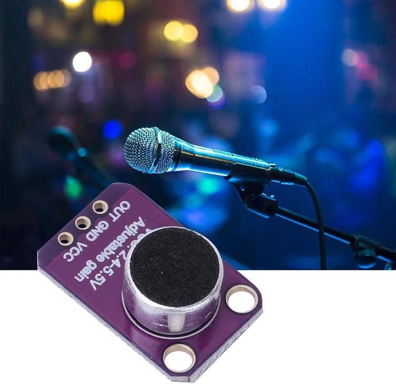 MAX4466 Microphone Amplifier Module High Gain Sound Sensor 112dB PSRR 126dB CMRR - Image 2